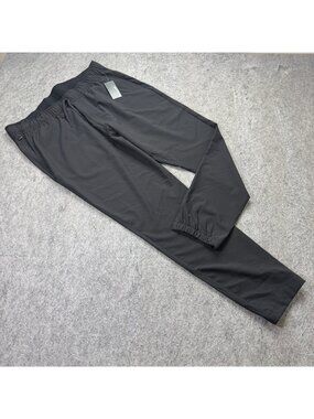 Travis Mathew Travel Pant 2.0 Men 3XL Black Jogger Woven Stretch Ripstop 30"